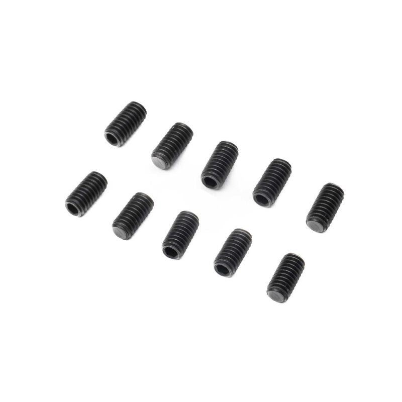 Set Screw M4 x 8mm Cup Point STL (10)