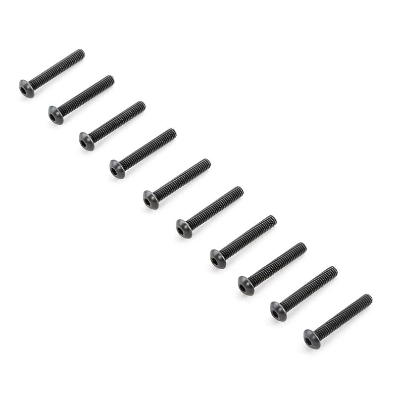 Button Head Screws M4 x 25mm STL (10)