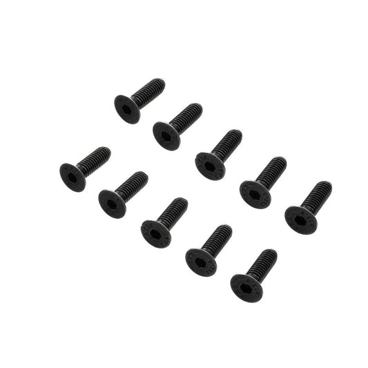Flat Head Screws M6 x 20mm STL (10)
