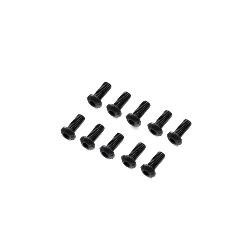 Button Head Screws M4 x 10mm STL (10)