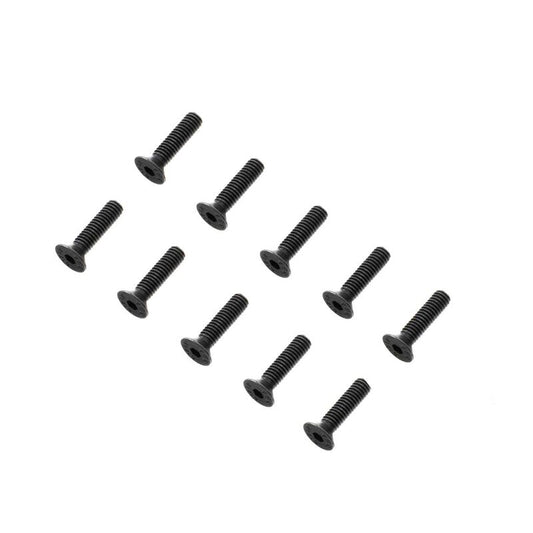 Flat Head Screws M4 x 16mm STL (10)