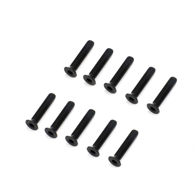 Flat Head Screws M5 x 25mm STL (10)