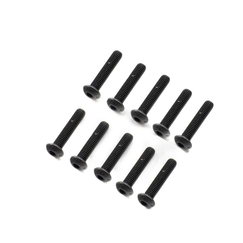 Button Head Screws M5 x 25mm STL (10)
