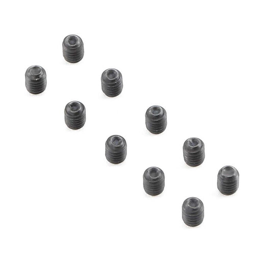 Set Screw M4 x 5mm Flat Point STL (10)
