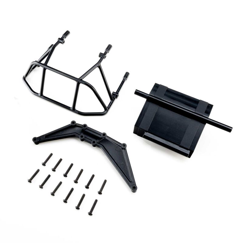 Black Rear Bumper Set 22S DLM