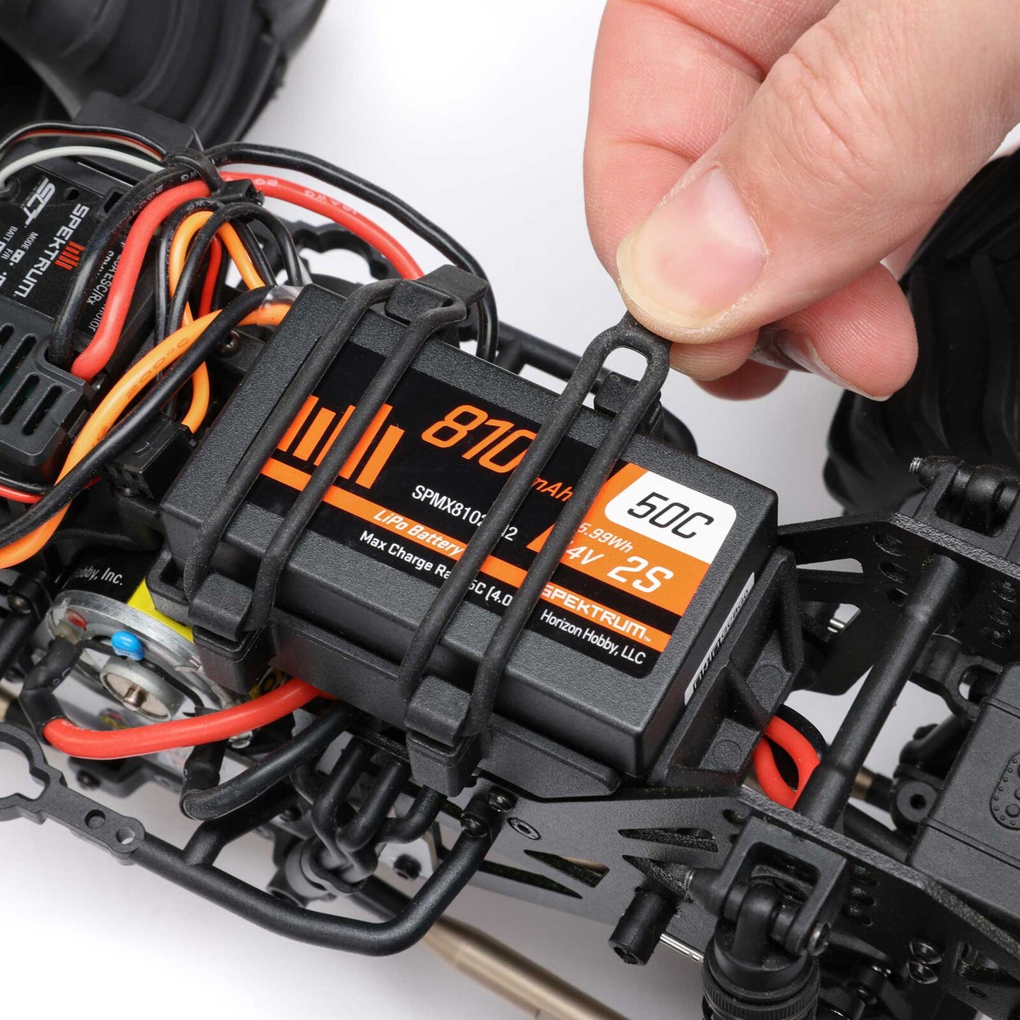 Losi 1/18 Mini LMT Megalodon 2S 4X4 RTR Brushed Monster Truck (Battery & Charger Included)