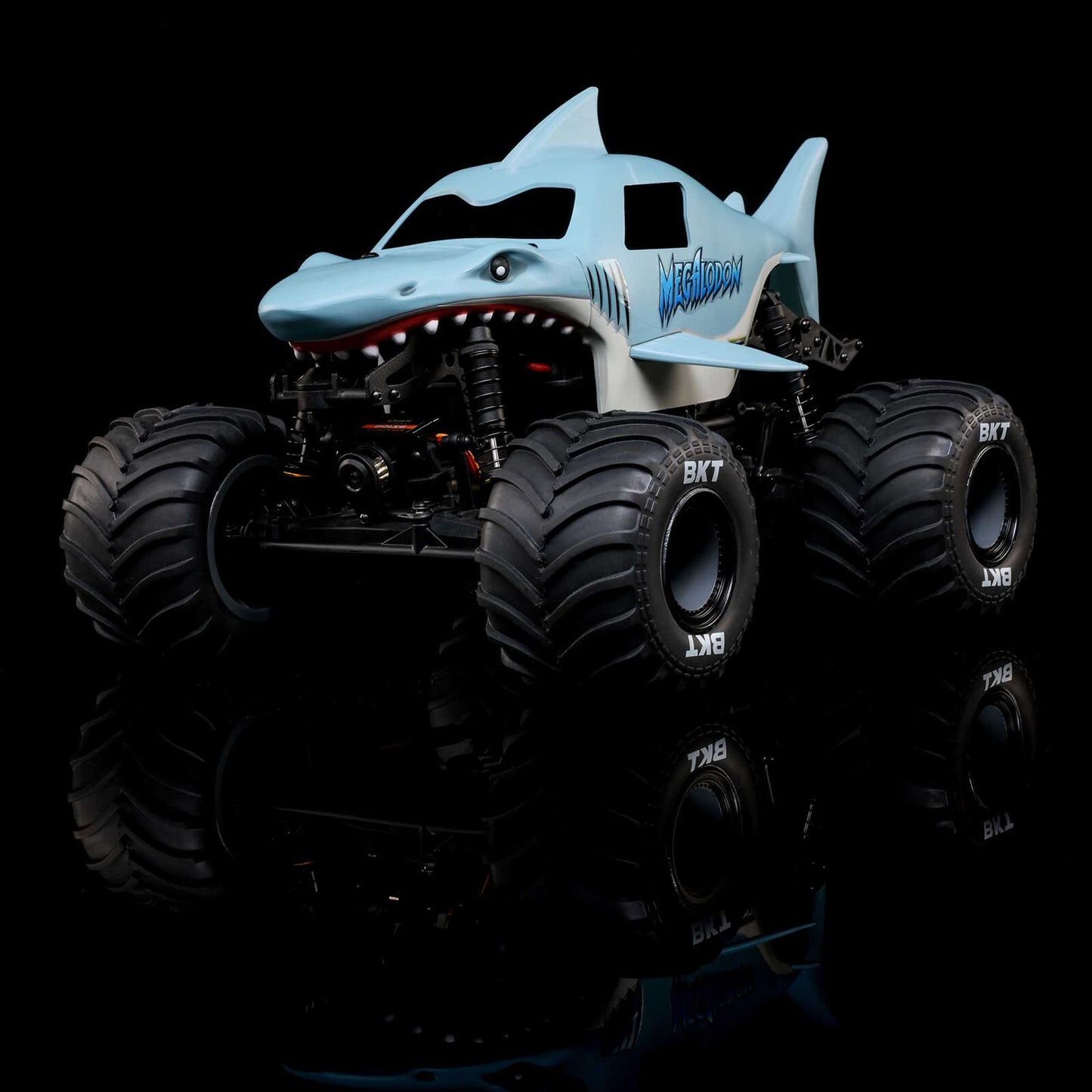 Losi 1/18 Mini LMT Megalodon 2S 4X4 RTR Brushed Monster Truck (Battery & Charger Included)