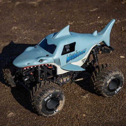 Losi 1/18 Mini LMT Megalodon 2S 4X4 RTR Brushed Monster Truck (Battery & Charger Included)