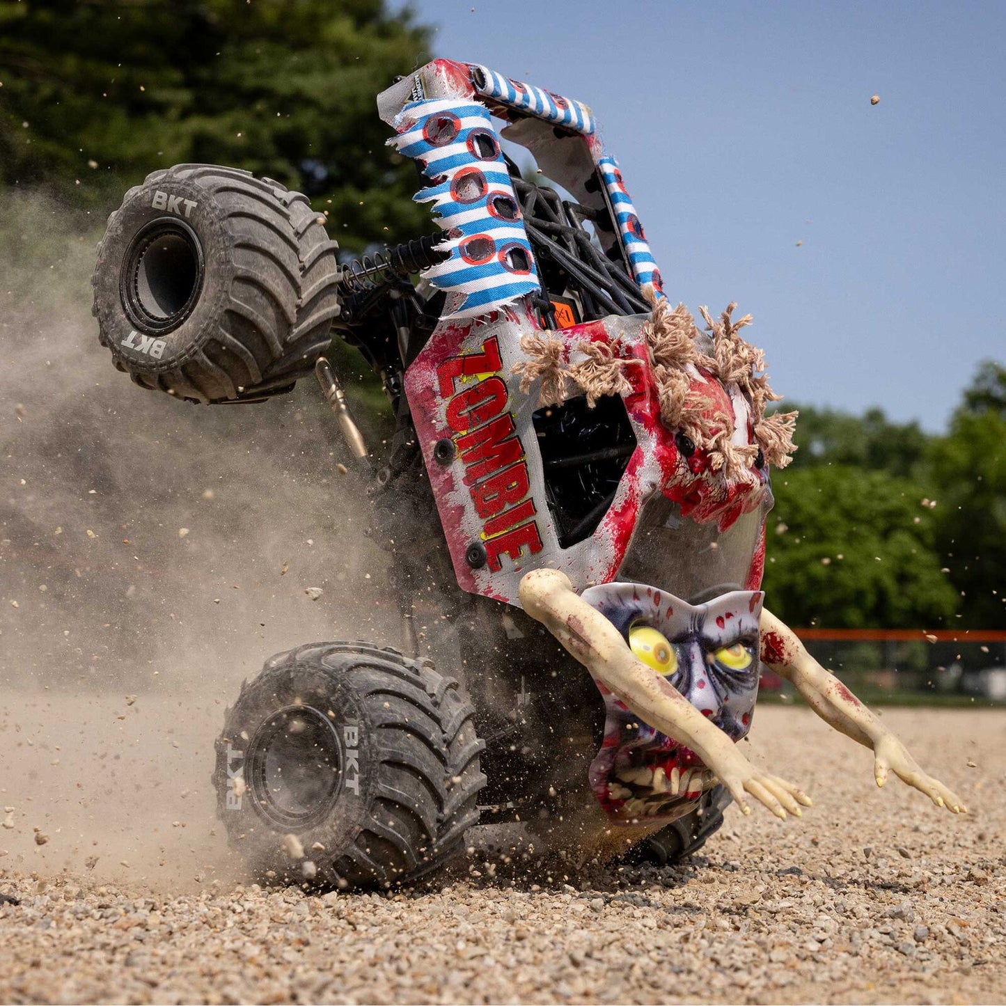 Losi 1/18 Mini LMT Zombie 2S 4X4 RTR Brushed Monster Truck (Battery & Charger Included)