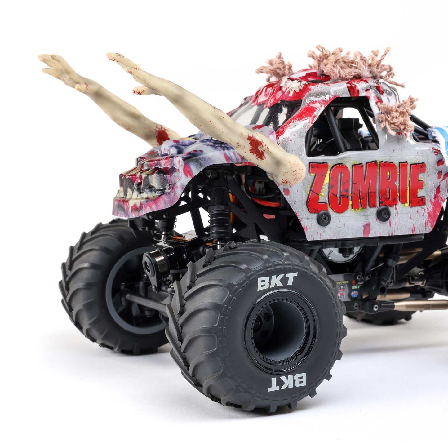 Losi 1/18 Mini LMT Zombie 2S 4X4 RTR Brushed Monster Truck (Battery & Charger Included)