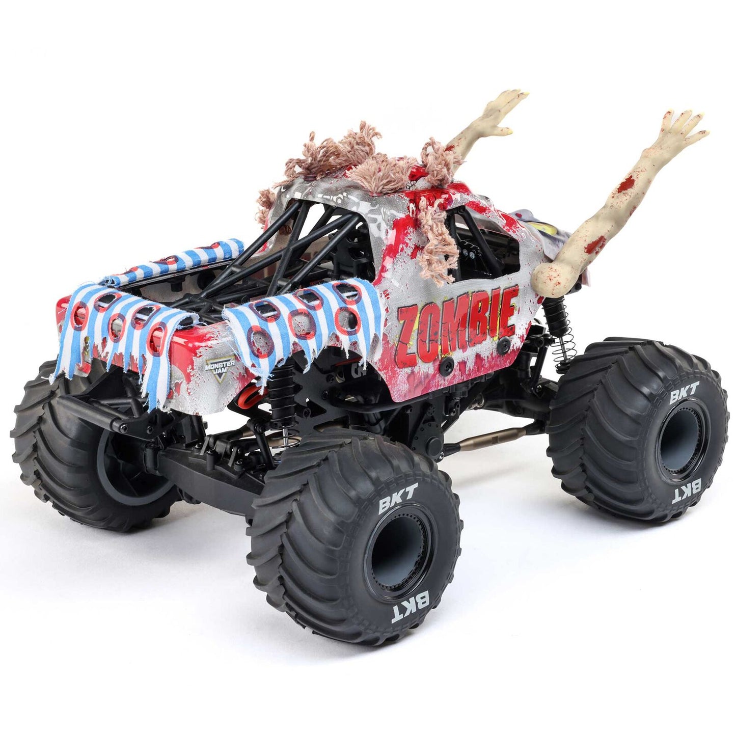 Losi 1/18 Mini LMT Zombie 2S 4X4 RTR Brushed Monster Truck (Battery & Charger Included)