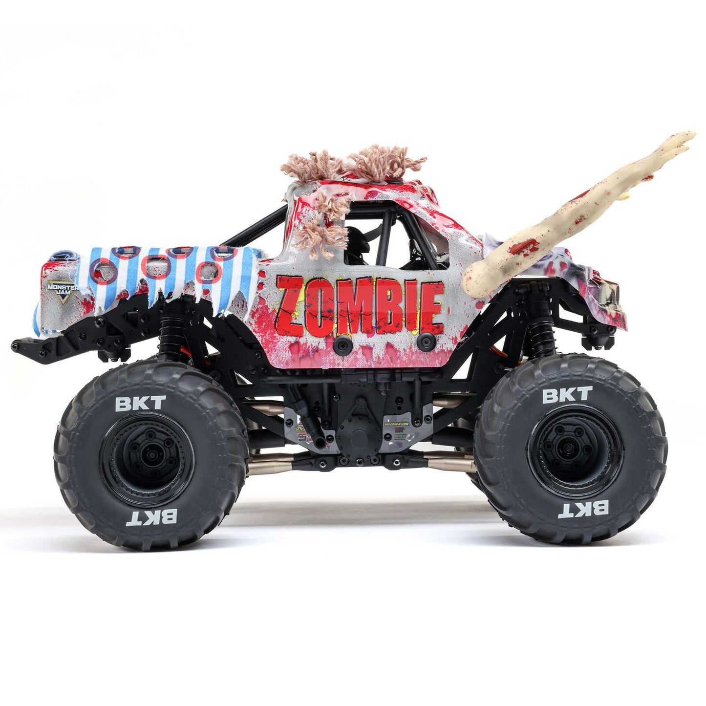 Losi 1/18 Mini LMT Zombie 2S 4X4 RTR Brushed Monster Truck (Battery & Charger Included)