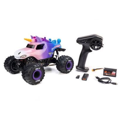 Losi 1/18 Mini LMT 2S (Battery & Charger Included) - Sparkle Smash