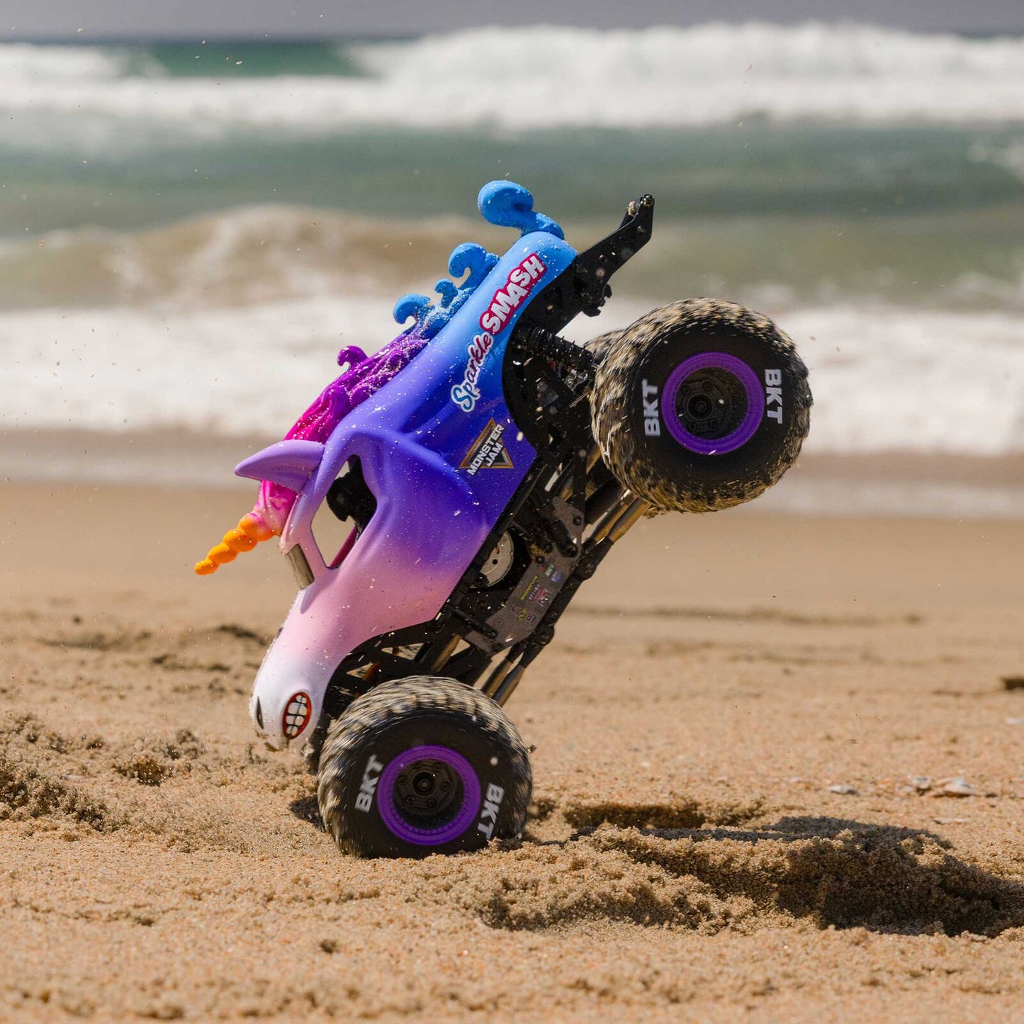 Losi 1/18 Mini LMT 2S (Battery & Charger Included) - Sparkle Smash
