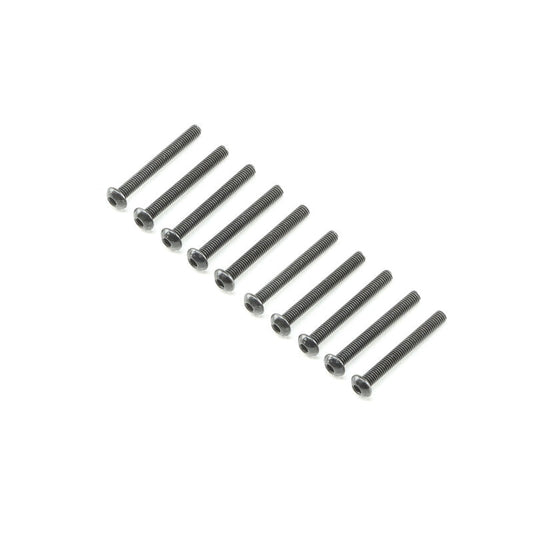 Button Head Screws M3 x 25mm (10)