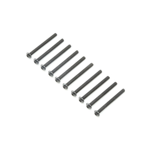Button Head Screws M3 x 30mm 10