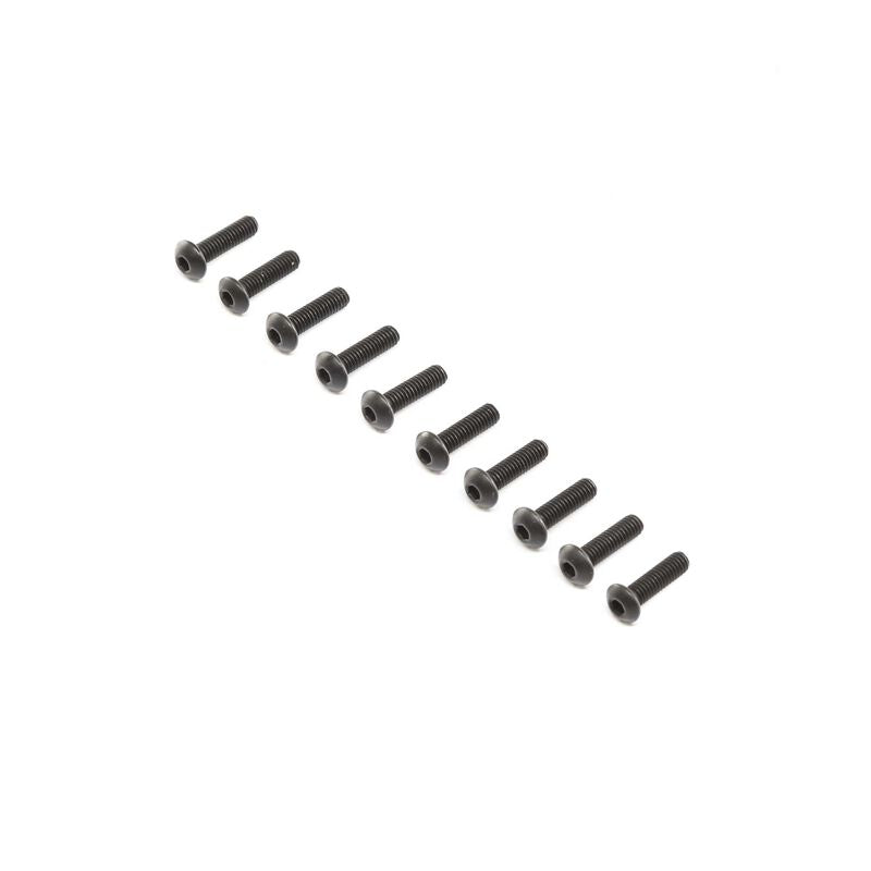 Button Head Screws Steel Black Oxide M4 x 14mm (10)