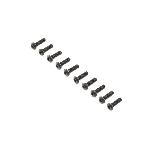 Button Head Screws Steel Black Oxide M4 x 14mm (10)