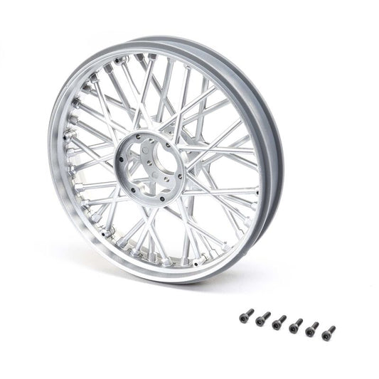 Front Wheel Set Satin Chrome Promoto-MX
