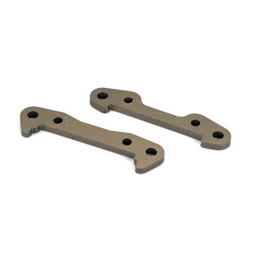 Front Hinge Pin Brace Set-Aluminum: 8B