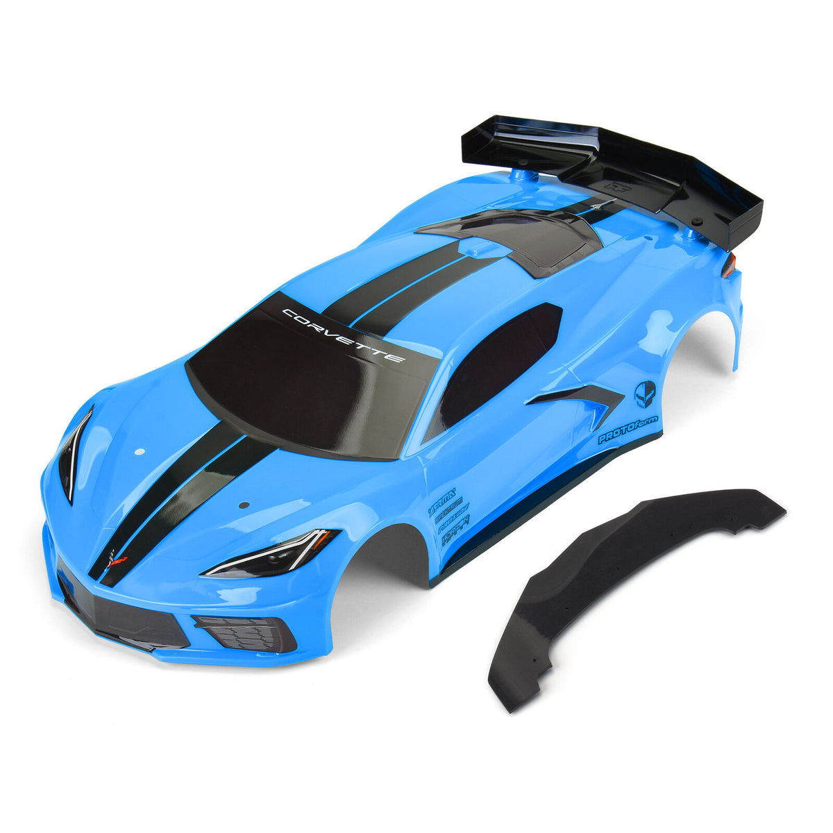 1/7 Corvette C8 Painted Body Felony & Infraction