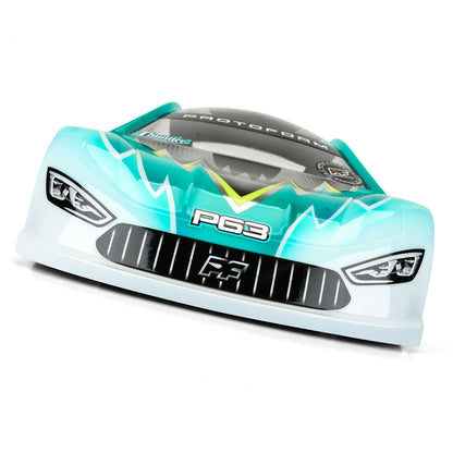 1/10 P63 Lightweight 0.65mm Clear Body 190mm TC