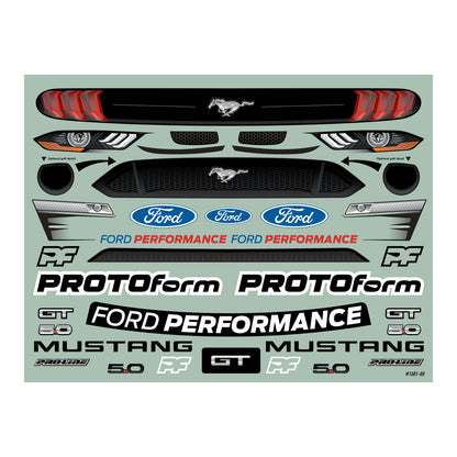 1/7 2021 Ford Mustang GT Clear Body Felony