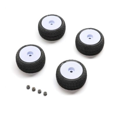 Blockade Tyre Pro-Line OE Wheel White Mounted Micro-T