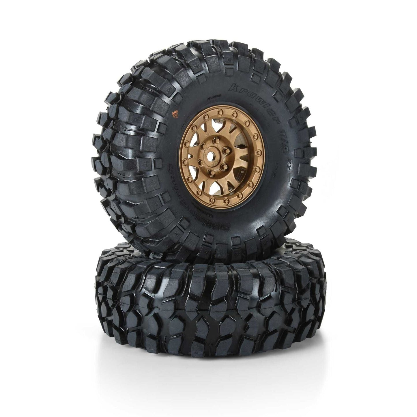 1/10 Limited Edition BFG Krawler T/A KX G8 1.9" Crawler Tyres Mounted 12mm Bronze Impulse (2)