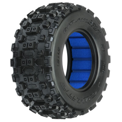 1/10 Badlands MX M2 Front/Rear 2.2"/3.0" Short Course Tyres (2)