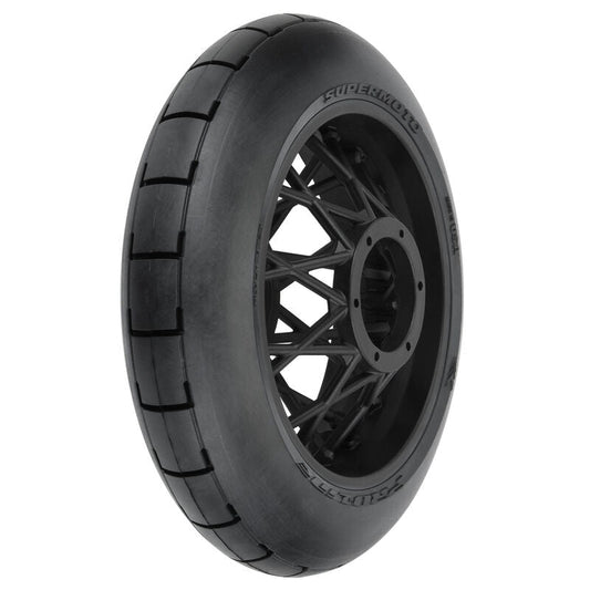 1/4 Supermoto S3 Motorcycle Rear Tyre MTD Black (1) PROMOTO-MX