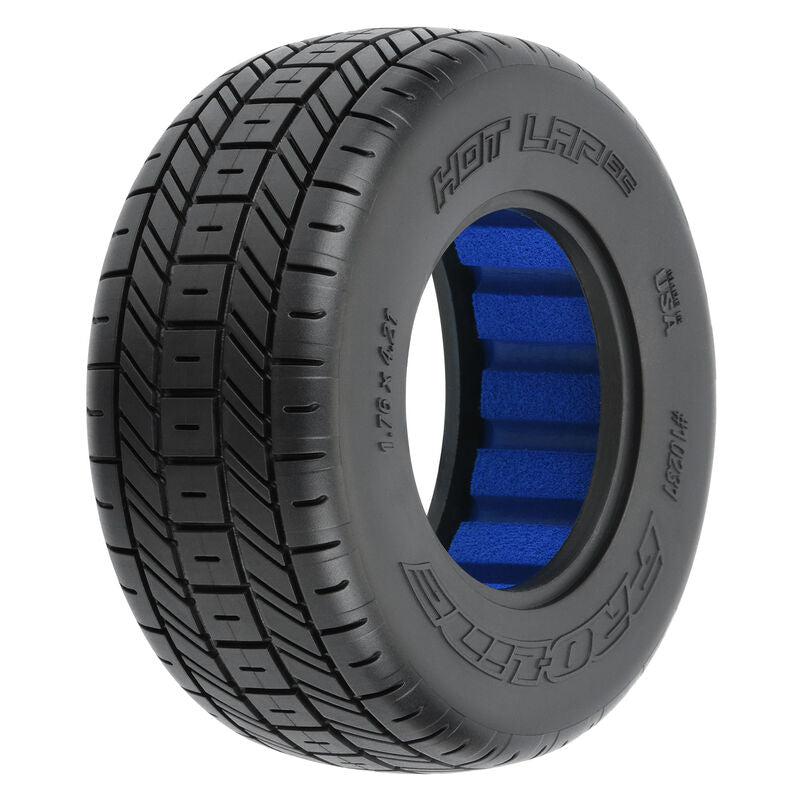 1/10 Hot Lap M4 F/R 2.2"/3.0" Dirt Oval Short Course Tyres (2)