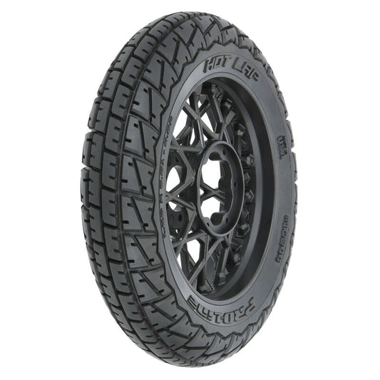 1/4 Hot Lap MX S3 Front Tyre MTD Black Supermoto Wheel Promoto-MX/SM