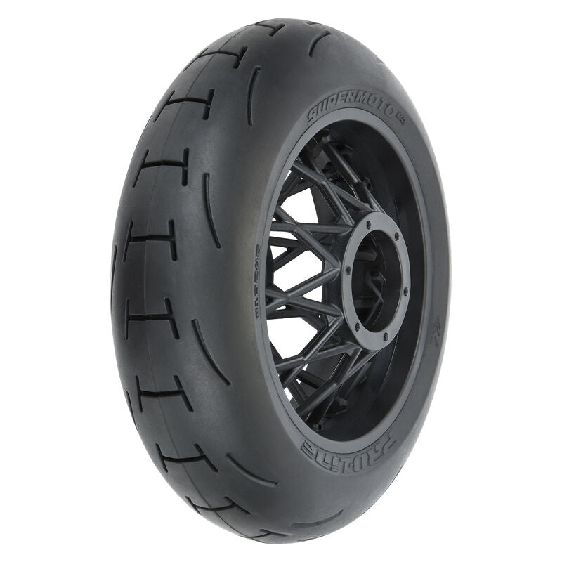 1/4 Supermoto 2.0 S3 Rear Tyre MTD Black Supermoto Wheel MX/SM