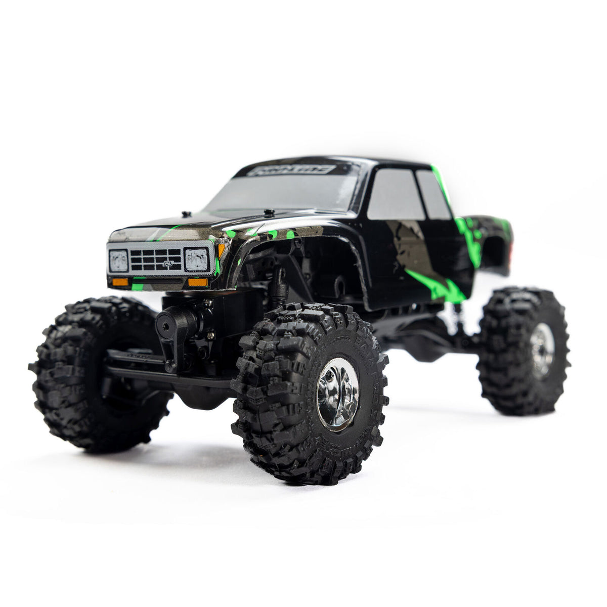 1/30 Baja Pro X F/R Chrome Beast Tyres (4) Axial SCX30