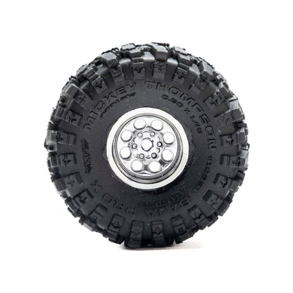 1/30 Baja Pro X F/R Chrome Beast Tyres (4) Axial SCX30