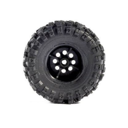 1/30 Baja Pro X F/R Chrome Beast Tyres (4) Axial SCX30