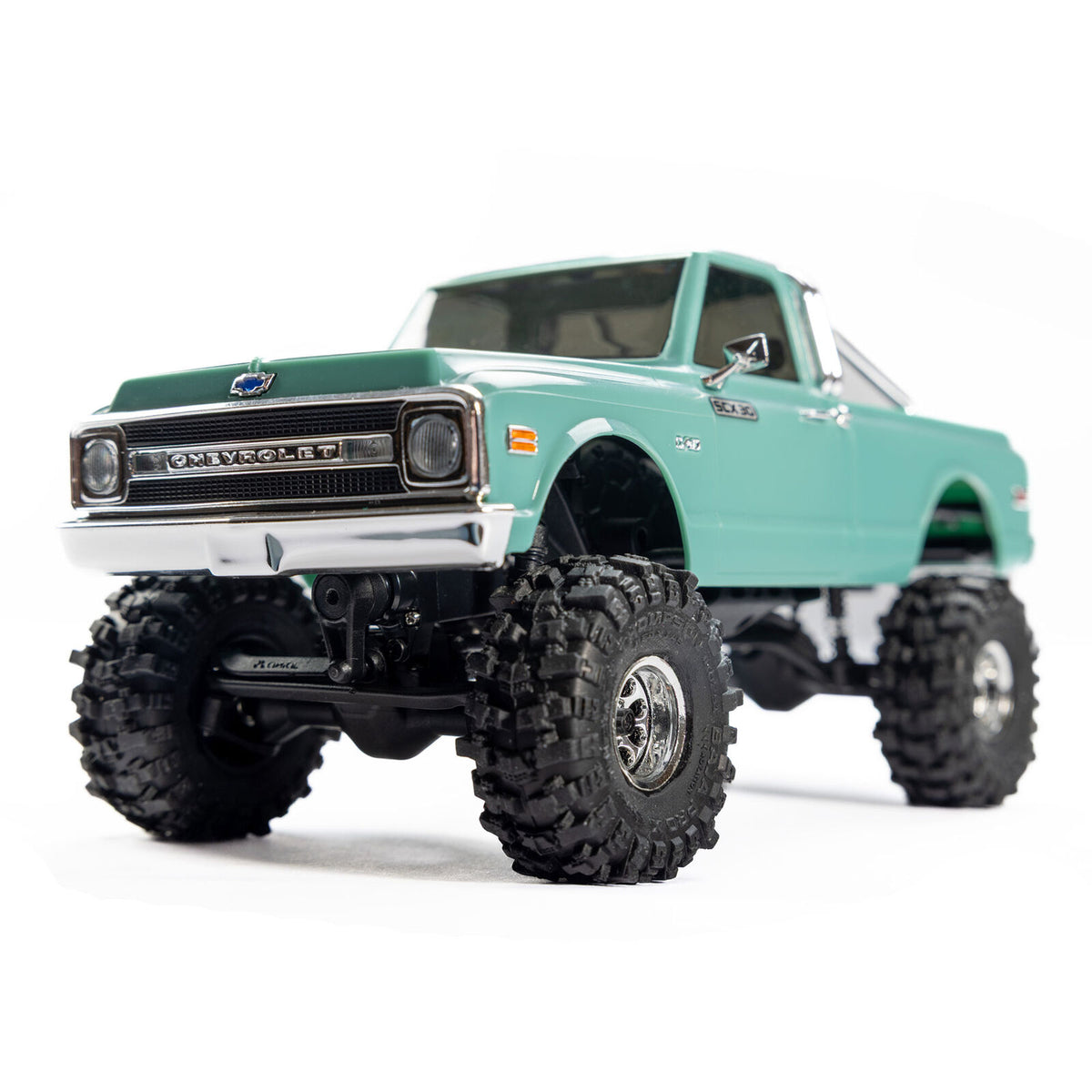 1/30 Baja Pro X F/R Chrome Beast Tyres (4) Axial SCX30