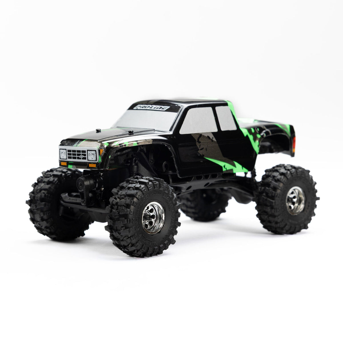 1/30 Baja Pro X F/R Chrome Beast Tyres (4) Axial SCX30