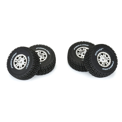 1/16 Mirage TT F/R Tyres MTD 12mm Silver Impulse (4) MOJAVE GROM