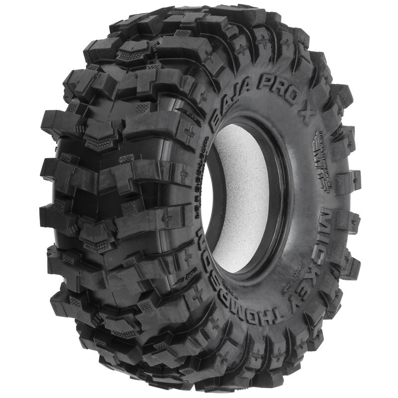 1/10 Class 0 MT Baja Pro X G8 F/R 1.55" Crawler Tyres (2)
