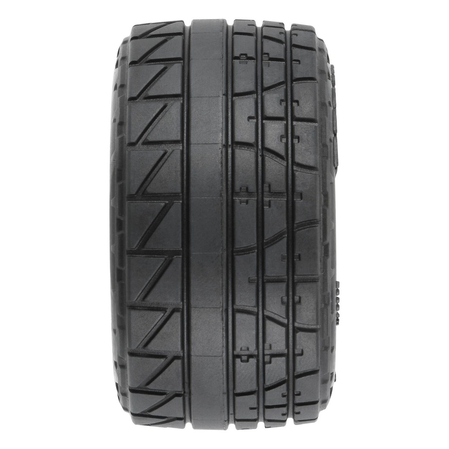 1/18 Menace F/R Street Tyres MTD 12mm Black Raid (4) GRANITE GROM