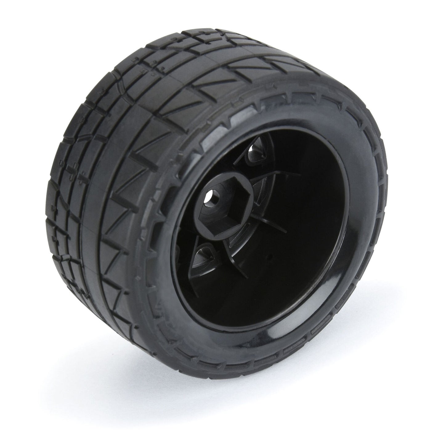 1/18 Menace F/R Street Tyres MTD 12mm Black Raid (4) GRANITE GROM