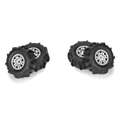 1/16 Dumont F/R Tyres MTD 12mm Black Impulse (4) MOJAVE GROM