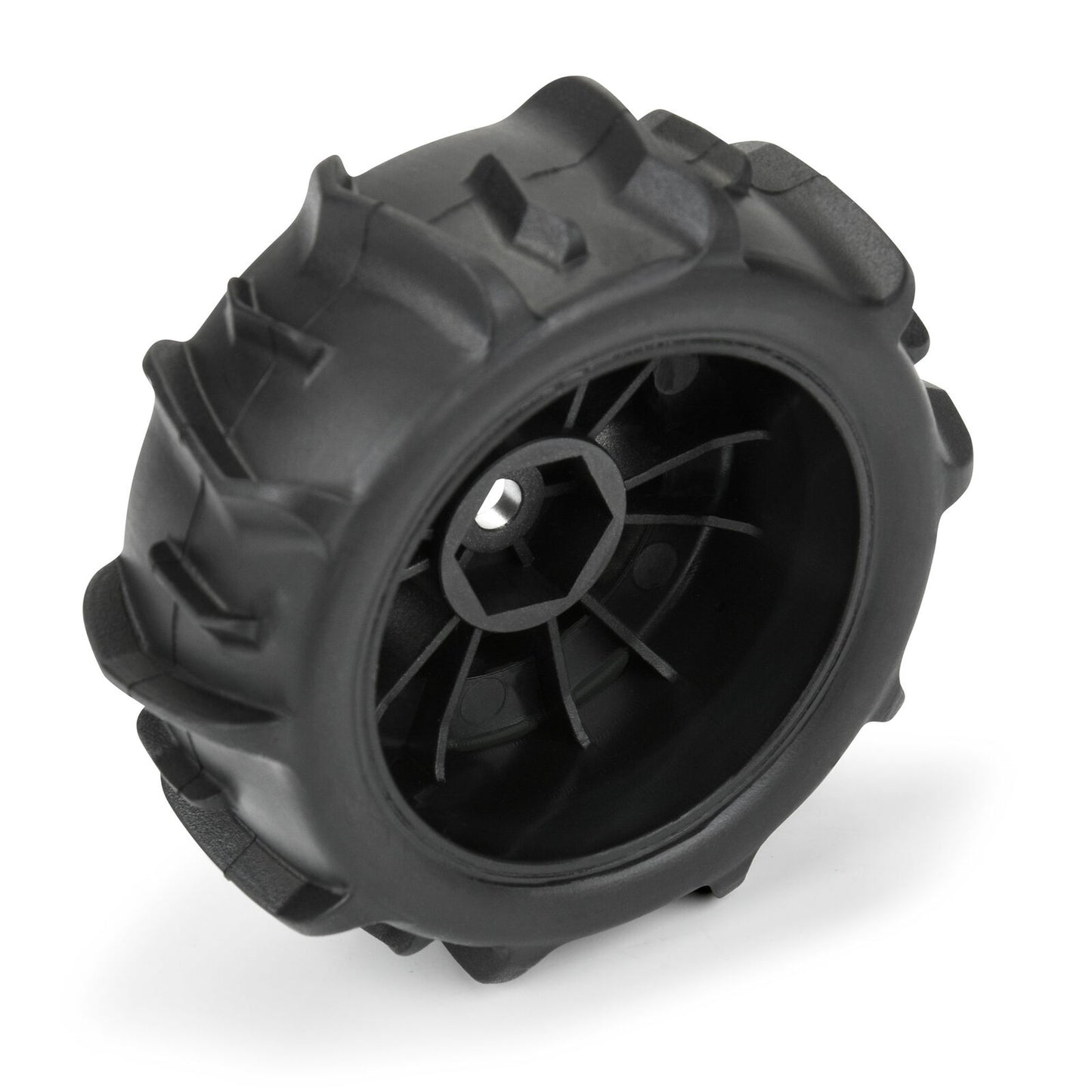 1/16 Dumont F/R Tyres MTD 12mm Black Impulse (4) MOJAVE GROM