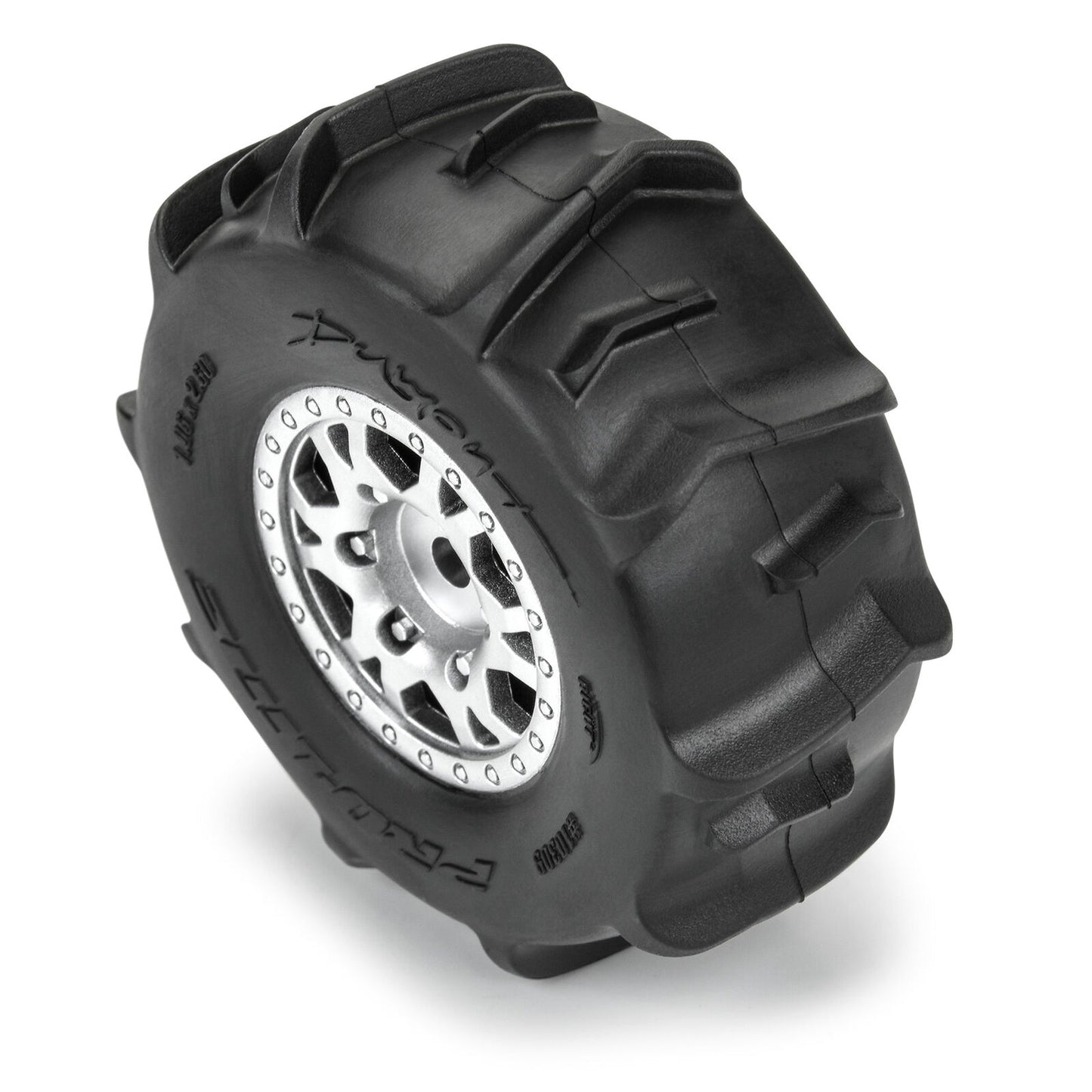 1/16 Dumont F/R Tyres MTD 12mm Black Impulse (4) MOJAVE GROM