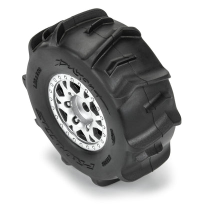 1/16 Dumont F/R Tyres MTD 12mm Black Impulse (4) MOJAVE GROM