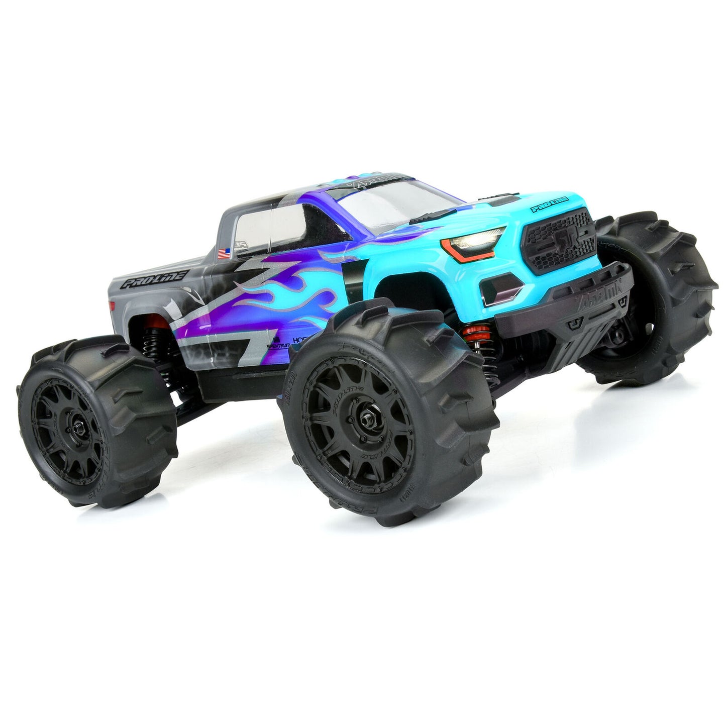 1/18 Dumont F/R Tyres MTD 12mm Black Raid (4) GRANITE GROM