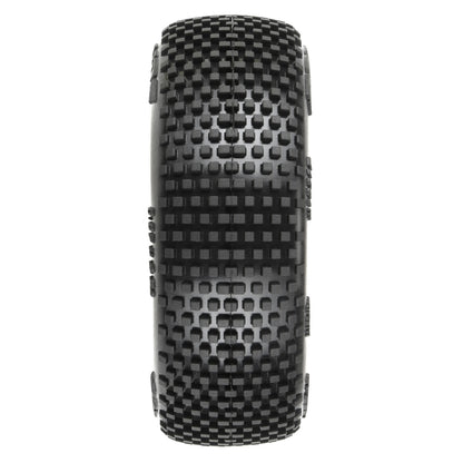 1/14 Hole Shot 3.0 F/R Tyre MTD 12mm White Velocity (4) TYPHON GROM