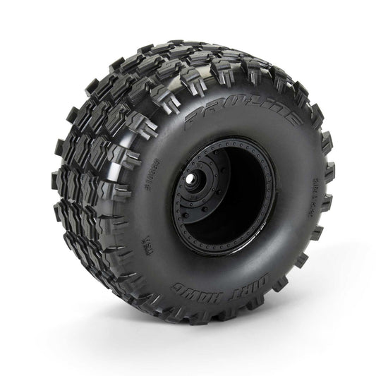 1/10 Dirt Hawg 2.0 F/R 2.6" MT Tyres Mounted ARRMA Stock Wheel Black (2) ARRMA QUAKE GORGON